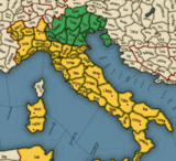 未回復のイタリア
